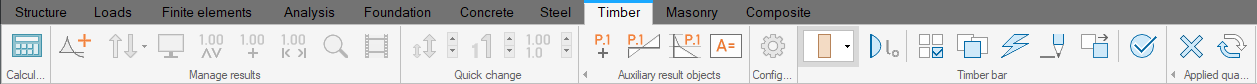 Timber design tab