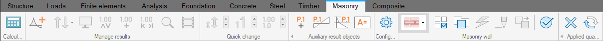 Masonry design tab