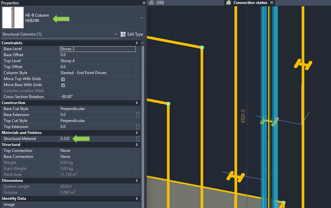 Imported materials in Revit