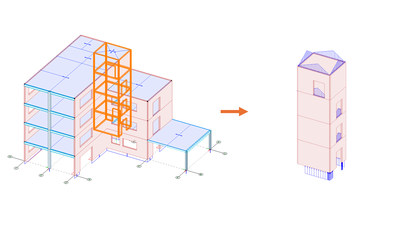 Wall selection results along external edges